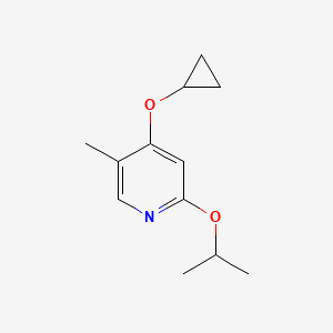 4-Cyclopropoxy-2-isopropoxy-5-methylpyridine