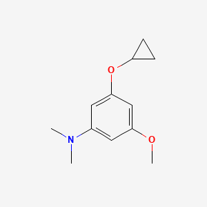 3-Cyclopropoxy-5-methoxy-N,N-dimethylaniline