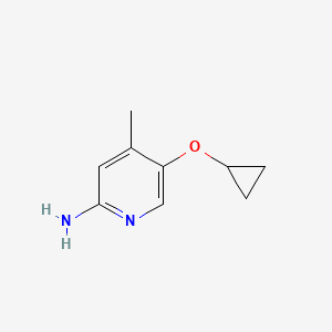 5-Cyclopropoxy-4-methylpyridin-2-amine