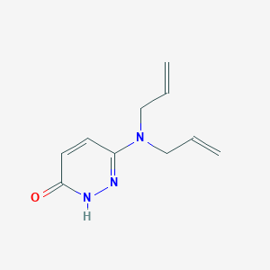 molecular formula C10H13N3O B1481773 6-(Diallylamino)pyridazin-3-ol CAS No. 2098019-15-7