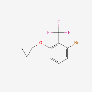 1-Bromo-3-cyclopropoxy-2-(trifluoromethyl)benzene