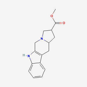 methyl 2,3,5,6,11,11a-hexahydro-1H-indolizino[6,7-b]indole-2-carboxylate