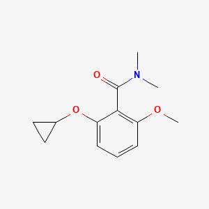 2-Cyclopropoxy-6-methoxy-N,N-dimethylbenzamide