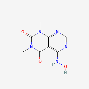 5-(hydroxyamino)-1,3-dimethylpyrimido[4,5-d]pyrimidine-2,4(1H,3H)-dione