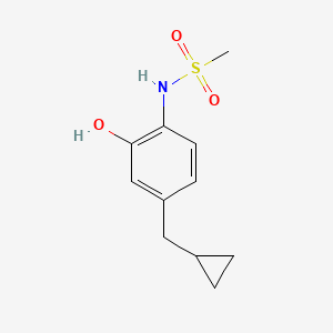 N-(4-(Cyclopropylmethyl)-2-hydroxyphenyl)methanesulfonamide