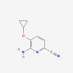 6-Amino-5-cyclopropoxypicolinonitrile