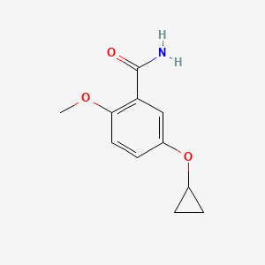 5-Cyclopropoxy-2-methoxybenzamide