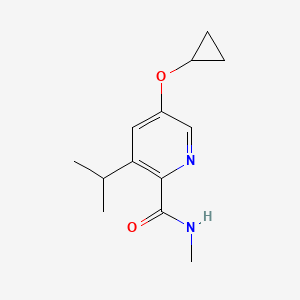 5-Cyclopropoxy-3-isopropyl-N-methylpicolinamide