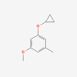 1-Cyclopropoxy-3-methoxy-5-methylbenzene