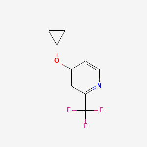 4-Cyclopropoxy-2-(trifluoromethyl)pyridine