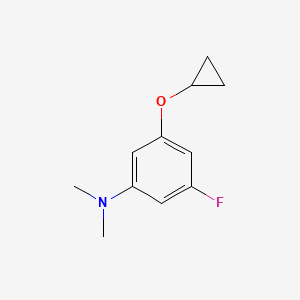 3-Cyclopropoxy-5-fluoro-N,N-dimethylaniline