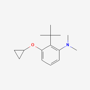 2-Tert-butyl-3-cyclopropoxy-N,N-dimethylaniline