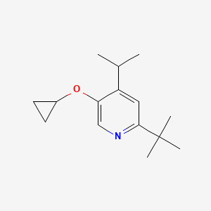 2-Tert-butyl-5-cyclopropoxy-4-isopropylpyridine