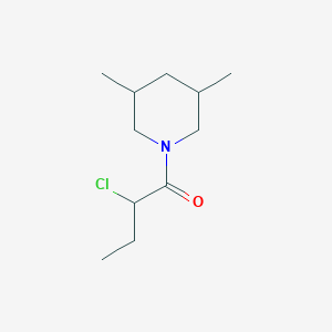 2-Chloro-1-(3,5-dimethylpiperidin-1-yl)butan-1-one