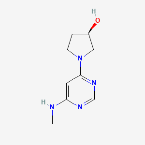 (R)-1-(6-(methylamino)pyrimidin-4-yl)pyrrolidin-3-ol