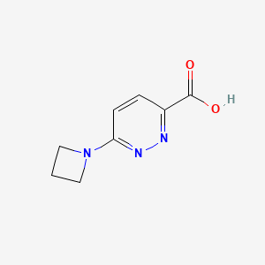 6-(Azetidin-1-yl)pyridazine-3-carboxylic acid