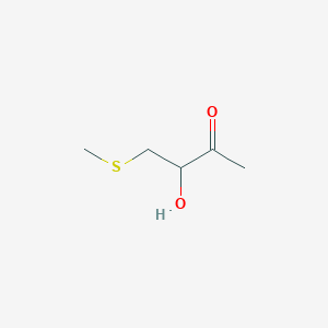 molecular formula C5H10O2S B148188 1-Acetyl-2-(methylthio)ethanol CAS No. 137946-06-6