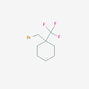 molecular formula C8H12BrF3 B1481945 1-(溴甲基)-1-(三氟甲基)环己烷 CAS No. 2092723-24-3