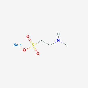 molecular formula C3H8NNaO3S B148196 2-(甲基氨基)乙磺酸钠 CAS No. 61791-42-2