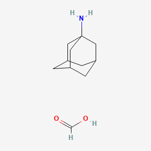 molecular formula C11H19NO2 B14819948 Adamantan-1-amine;formic acid CAS No. 16790-64-0