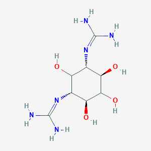 molecular formula C8H18N6O4 B014820 链霉素 CAS No. 85-17-6