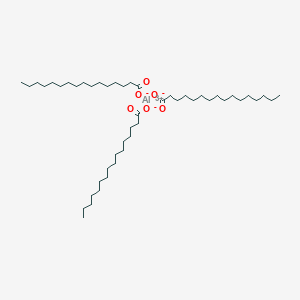 molecular formula C16H32AlO2 B148219 Aluminum palmitate CAS No. 555-35-1