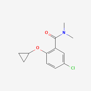 5-Chloro-2-cyclopropoxy-N,N-dimethylbenzamide