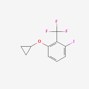 1-Cyclopropoxy-3-iodo-2-(trifluoromethyl)benzene