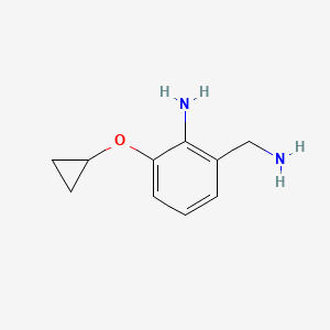 2-(Aminomethyl)-6-cyclopropoxyaniline