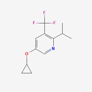 5-Cyclopropoxy-2-isopropyl-3-(trifluoromethyl)pyridine