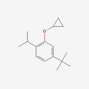 4-Tert-butyl-2-cyclopropoxy-1-isopropylbenzene