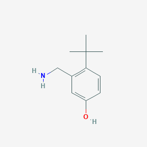 3-(Aminomethyl)-4-tert-butylphenol