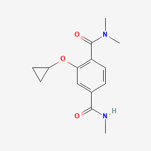 2-Cyclopropoxy-N1,N1,N4-trimethylterephthalamide