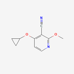 4-Cyclopropoxy-2-methoxynicotinonitrile