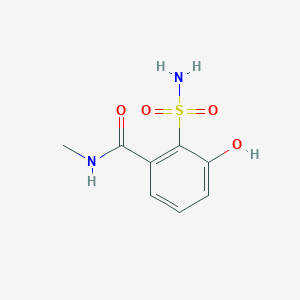 3-Hydroxy-N-methyl-2-sulfamoylbenzamide