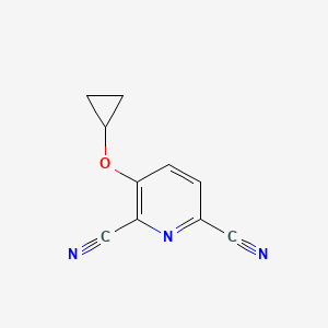 3-Cyclopropoxypyridine-2,6-dicarbonitrile