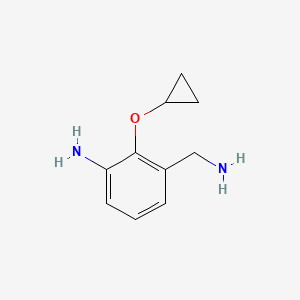 3-(Aminomethyl)-2-cyclopropoxyaniline