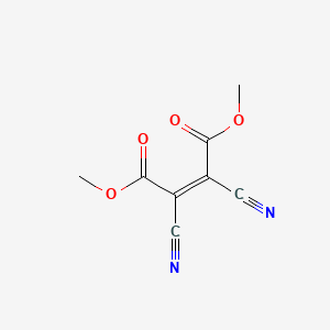 molecular formula C8H6N2O4 B14822595 Dimethyl 2,3-dicyanomaleate CAS No. 35234-87-8