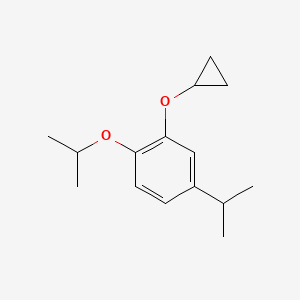 2-Cyclopropoxy-1-isopropoxy-4-isopropylbenzene