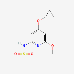 N-(4-Cyclopropoxy-6-methoxypyridin-2-YL)methanesulfonamide