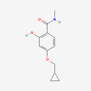 4-(Cyclopropylmethoxy)-2-hydroxy-N-methylbenzamide