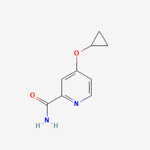 4-Cyclopropoxypicolinamide