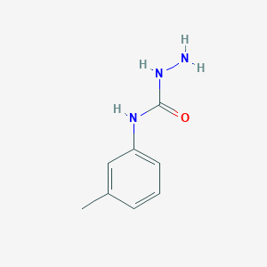 molecular formula C8H11N3O B14823003 Hydrazinecarboxamide, N-(3-methylphenyl)- CAS No. 15940-62-2