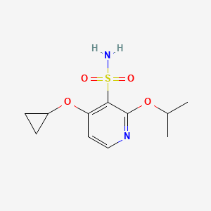 4-Cyclopropoxy-2-isopropoxypyridine-3-sulfonamide