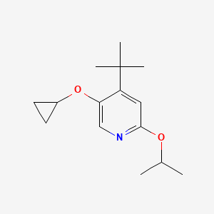 4-Tert-butyl-5-cyclopropoxy-2-isopropoxypyridine