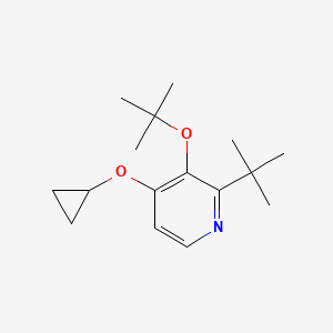 3-Tert-butoxy-2-tert-butyl-4-cyclopropoxypyridine