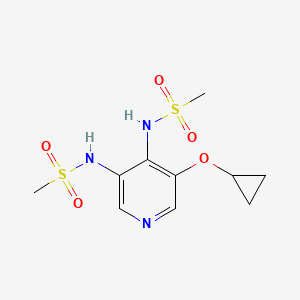 N,N'-(5-Cyclopropoxypyridine-3,4-diyl)dimethanesulfonamide