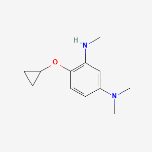 4-Cyclopropoxy-N1,N1,N3-trimethylbenzene-1,3-diamine