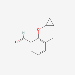 2-Cyclopropoxy-3-methylbenzaldehyde