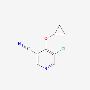 5-Chloro-4-cyclopropoxynicotinonitrile